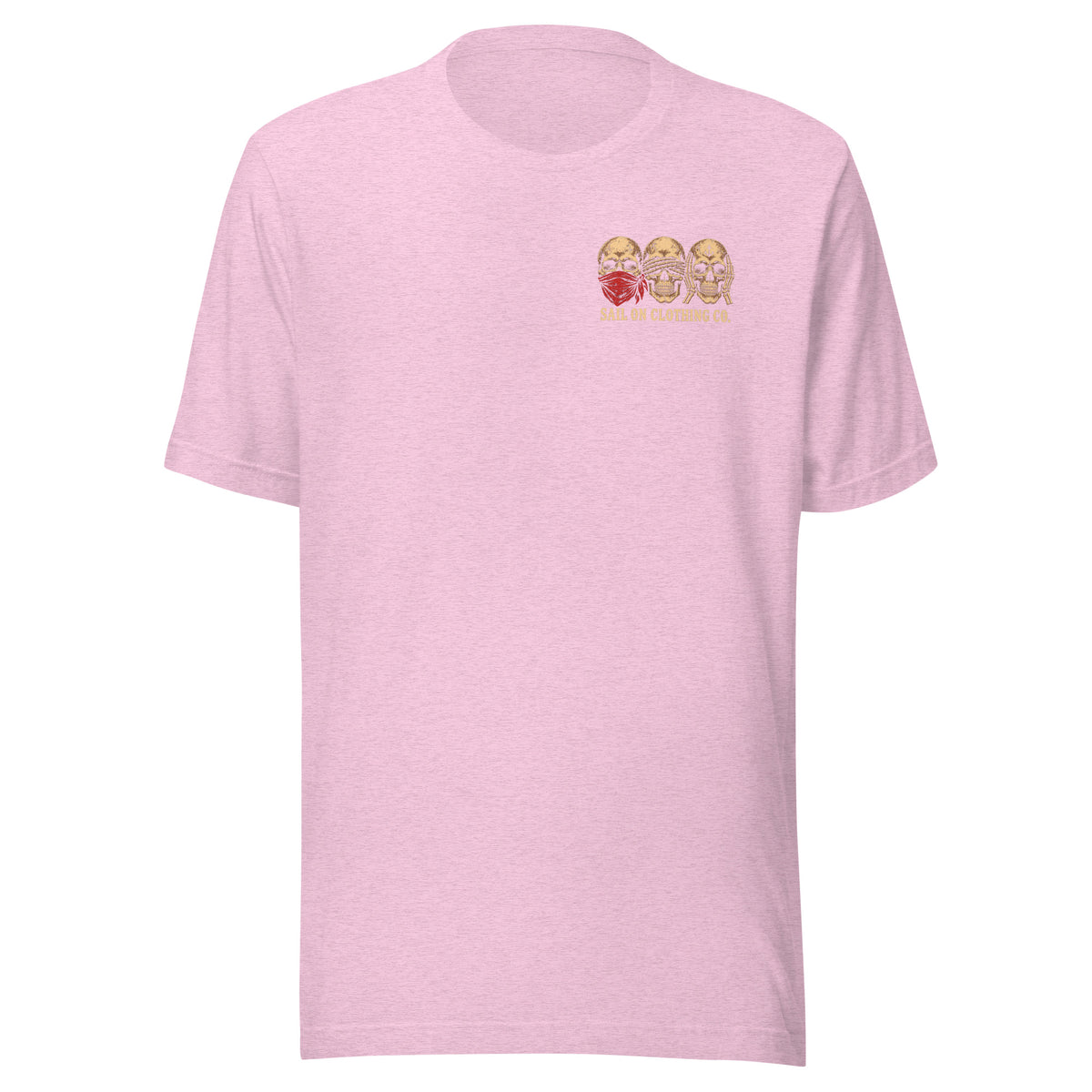 Tell No Tales tee - Heather Prism Lilac - front