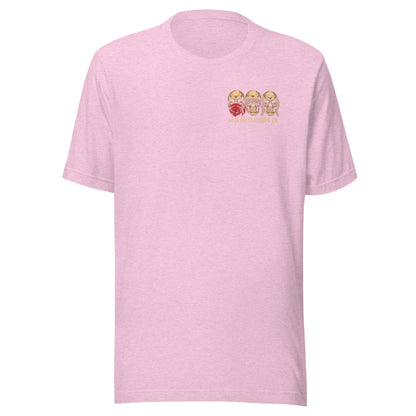 Tell No Tales tee - Heather Prism Lilac - front