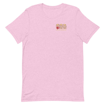 Hear No Sirens tee - Heather Prism Lilac - front