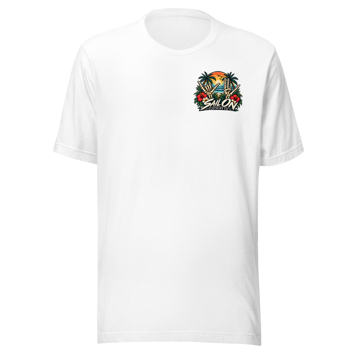 Double Shaka tee - White - front