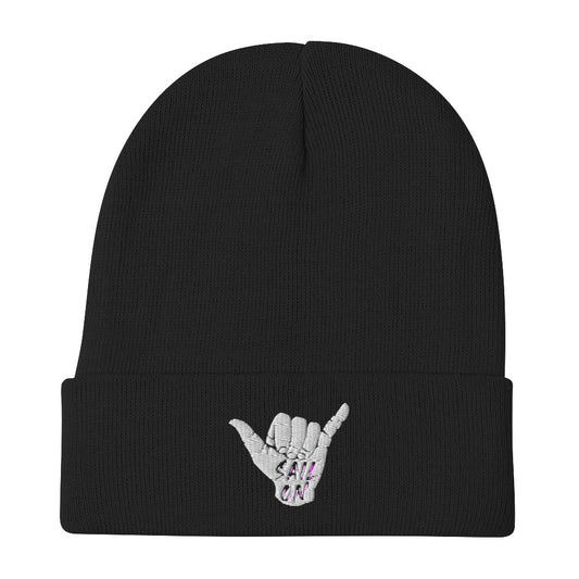 SO Shaka Embroidered Beanie