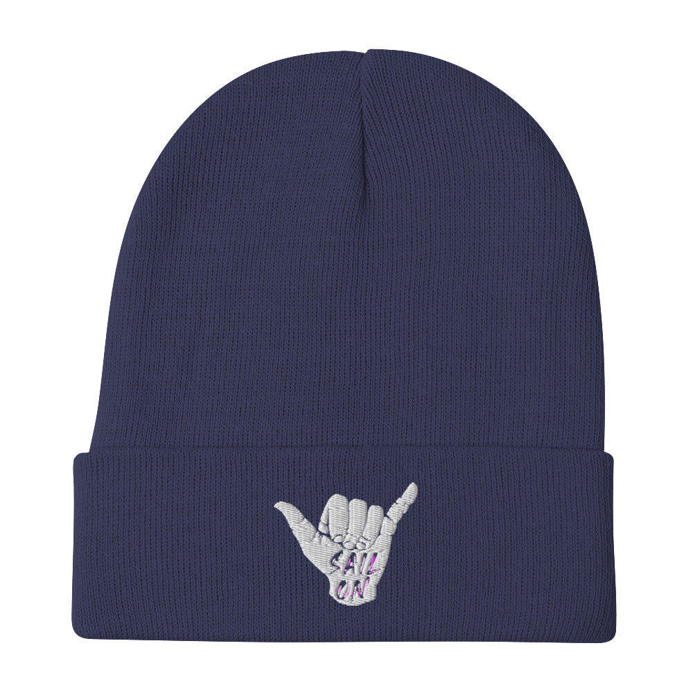 SO Shaka Embroidered Beanie