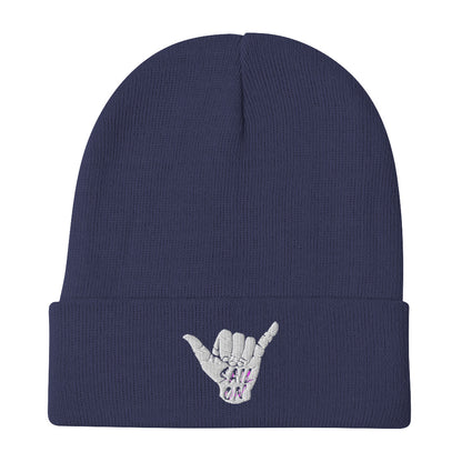 SO Shaka Embroidered Beanie